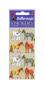Pack of Furrie Stickers - Dartmoor Ponies