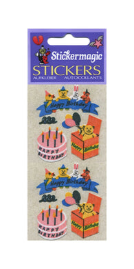 Pack of Furrie Stickers - Birthday Cake