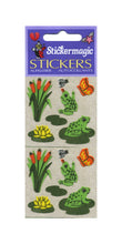 Load image into Gallery viewer, Pack of Furrie Stickers - Frogs on Lily Pads