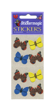 Pack of Furrie Stickers - Multi Coloured Butterflies