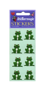 Pack of Paper Stickers - Frogs Sitting