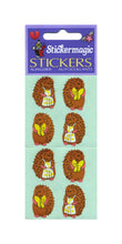 Load image into Gallery viewer, Pack of Paper Stickers - Mr &amp; Mrs Hedgehog