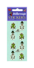 Load image into Gallery viewer, Pack of Paper Stickers - Snowmen