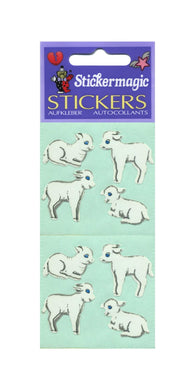 Pack of Paper Stickers - Lambs