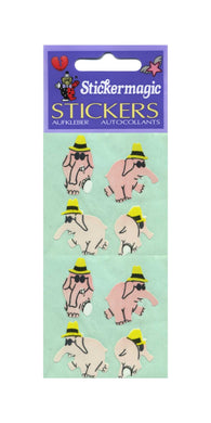 Pack of Paper Stickers - Party Elephants