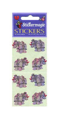 Pack of Pearlie Stickers - Rhinos