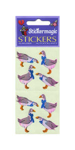 Pack of Pearlie Stickers - Geese