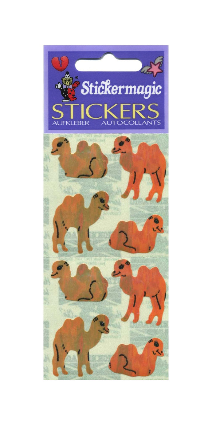 Pack of Pearlie Stickers - Camels
