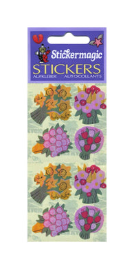 Pack of Pearlie Stickers - Floral Posies