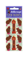 Load image into Gallery viewer, Pack of Pearlie Stickers - Hickory Dickory Dock