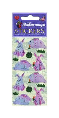 Pack of Pearlie Stickers - Bunny & Carrot