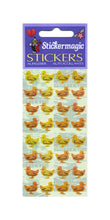 Load image into Gallery viewer, Pack of Pearlie Stickers - Ducklings