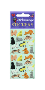 Pack of Paper Stickers - Micro Cats