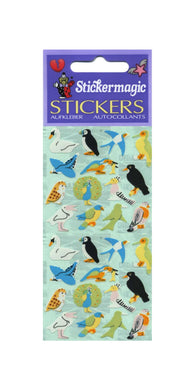 Pack of Paper Stickers - Micro Birds