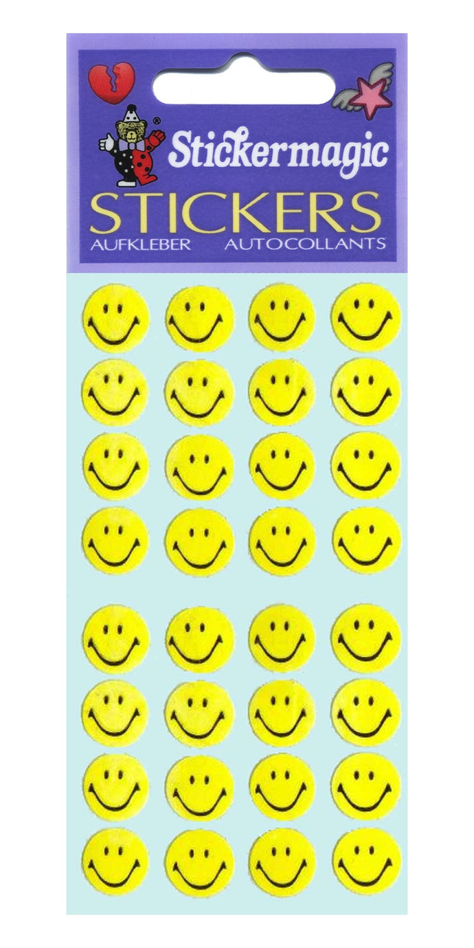 Pack of Paper Stickers - Smiley