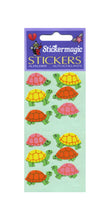 Load image into Gallery viewer, Pack of Paper Stickers - Multicoloured Tortoises